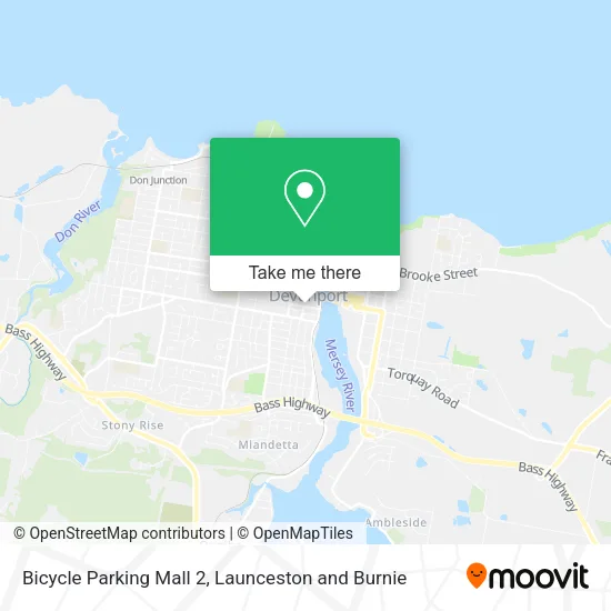 Bicycle Parking Mall 2 map