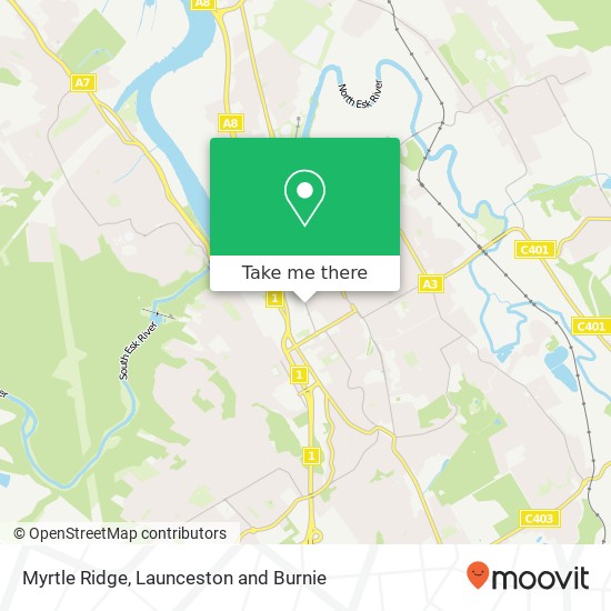 Myrtle Ridge map