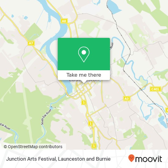 Junction Arts Festival map