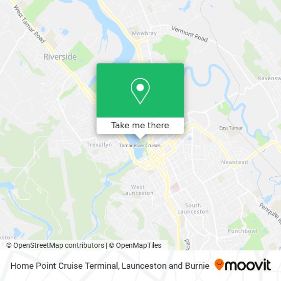 Home Point Cruise Terminal map