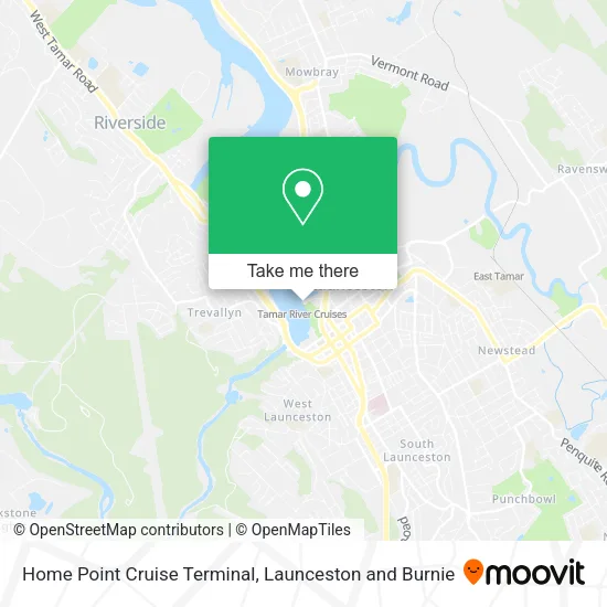 Home Point Cruise Terminal map