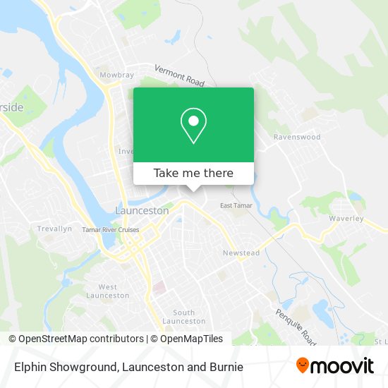 Elphin Showground map