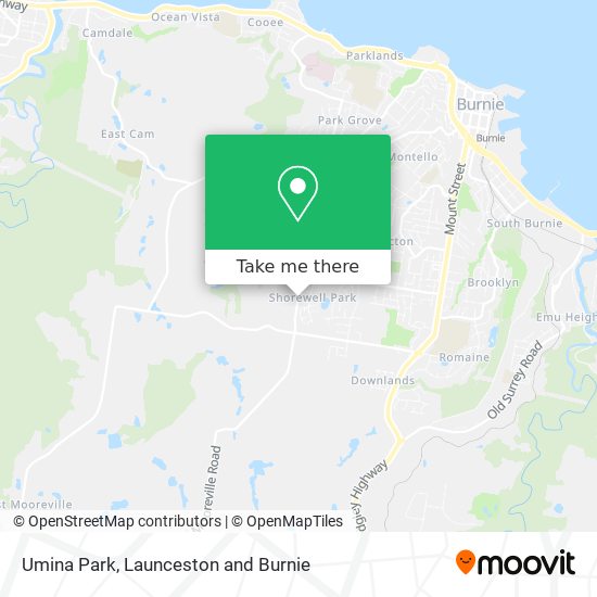 Umina Park map