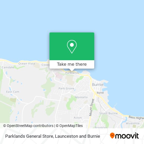 Parklands General Store map