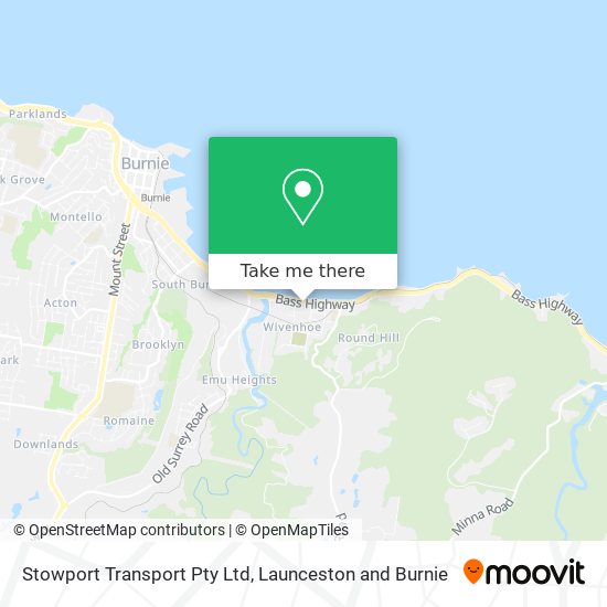 Stowport Transport Pty Ltd map