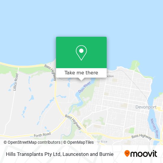 Hills Transplants Pty Ltd map