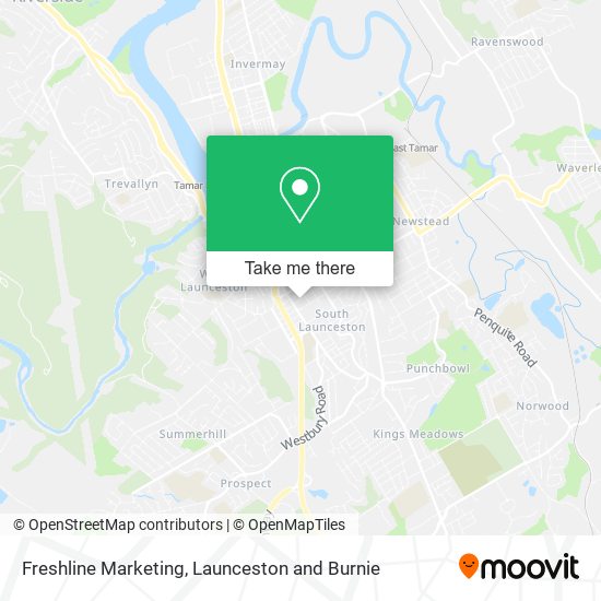 Mapa Freshline Marketing