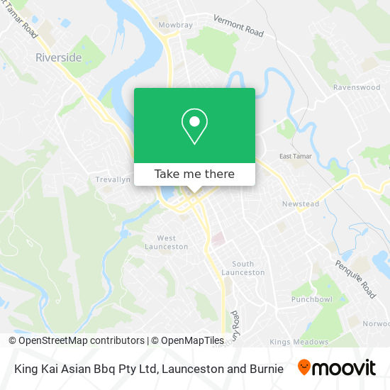 King Kai Asian Bbq Pty Ltd map