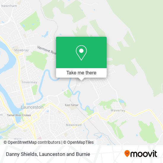 Danny Shields map