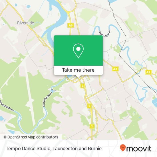 Tempo Dance Studio map
