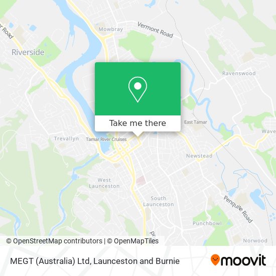 Mapa MEGT (Australia) Ltd
