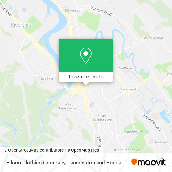 Elloon Clothing Company map