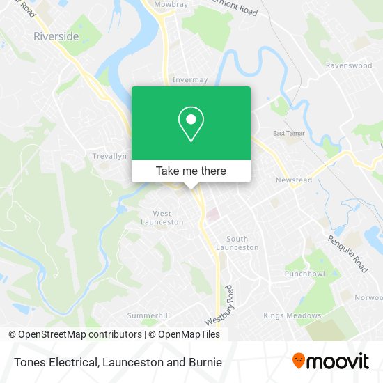 Tones Electrical map