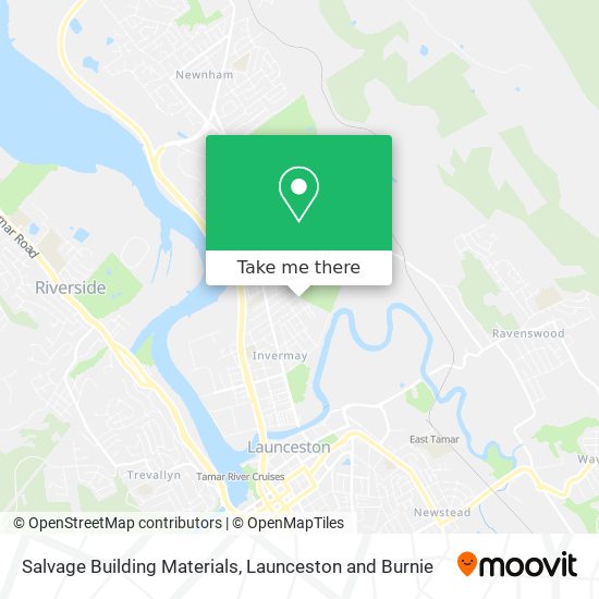 Salvage Building Materials map