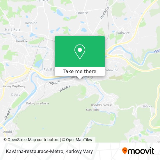 Kavárna-restaurace-Metro map
