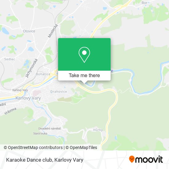 Karaoke Dance club map