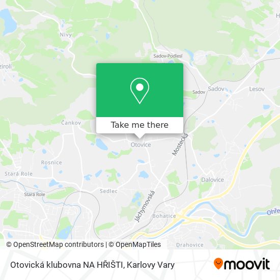 Otovická klubovna NA HŘIŠTI map