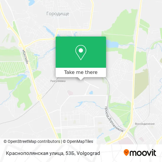 Краснополянская улица, 53Б map