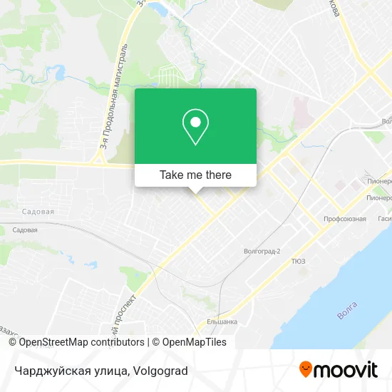 Чарджуйская улица map