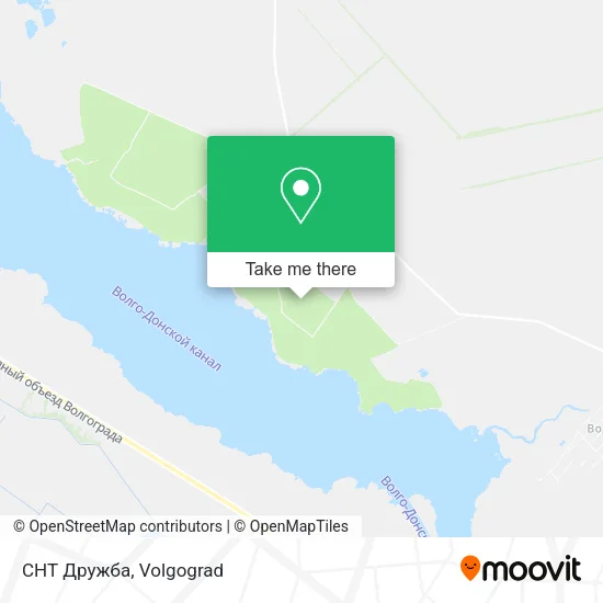 СНТ Дружба map