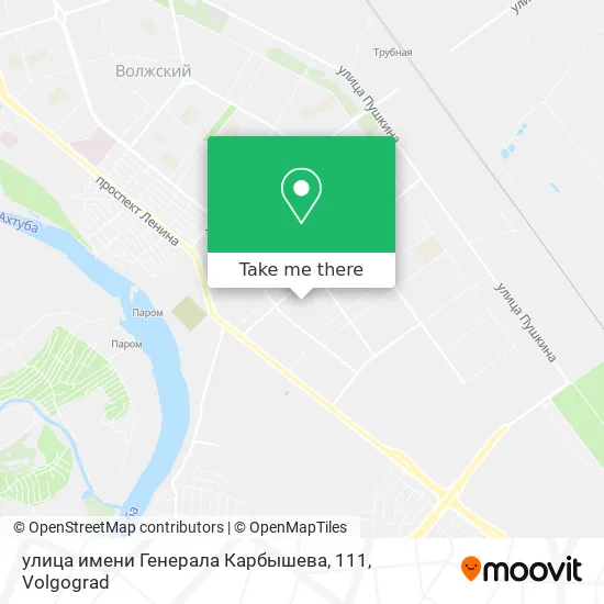 улица имени Генерала Карбышева, 111 map