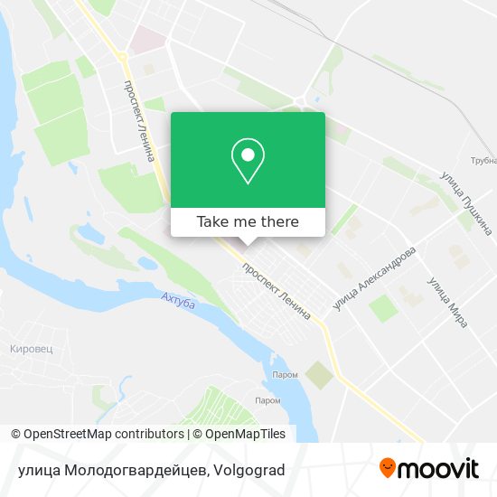 улица Молодогвардейцев map