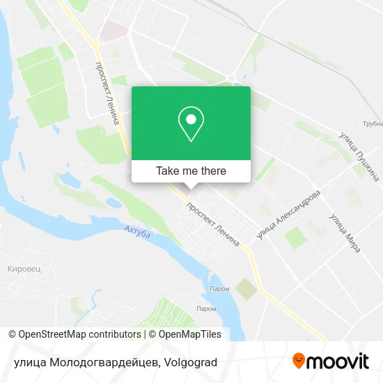 улица Молодогвардейцев map