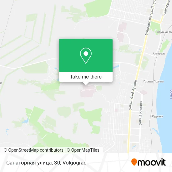 Санаторная улица, 30 map