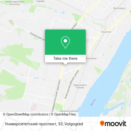 Университетский проспект, 53 map