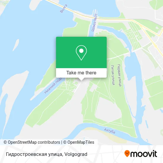 Гидростроевская улица map