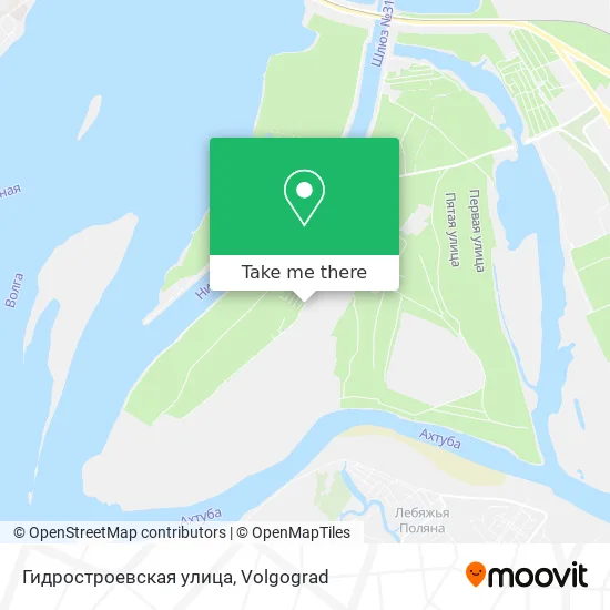 Гидростроевская улица map