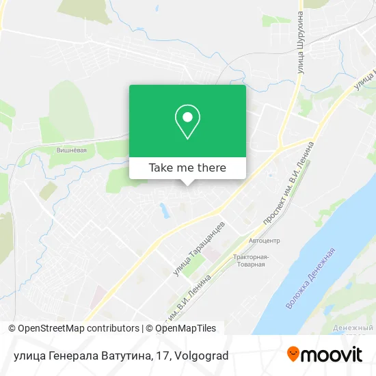 улица Генерала Ватутина, 17 map