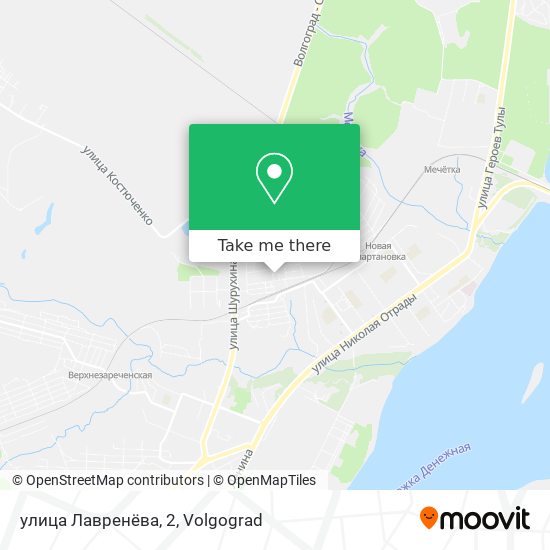 улица Лавренёва, 2 map