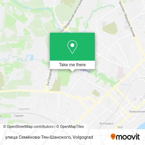 улица Семёнова-Тян-Шанского map