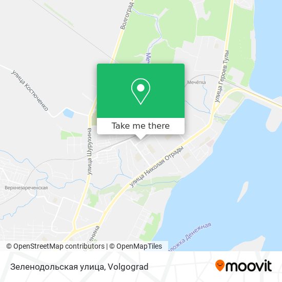 Зеленодольская улица map