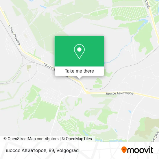 шоссе Авиаторов, 89 map