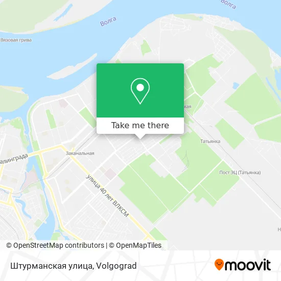 Штурманская улица map