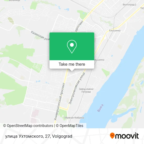 улица Ухтомского, 27 map