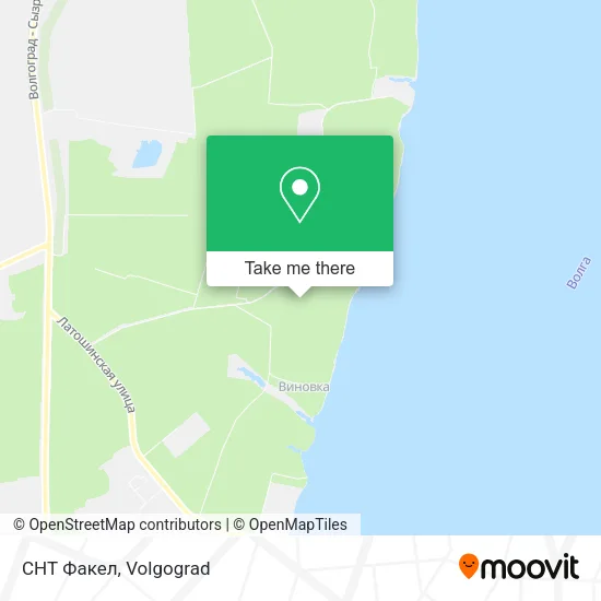 СНТ Факел map