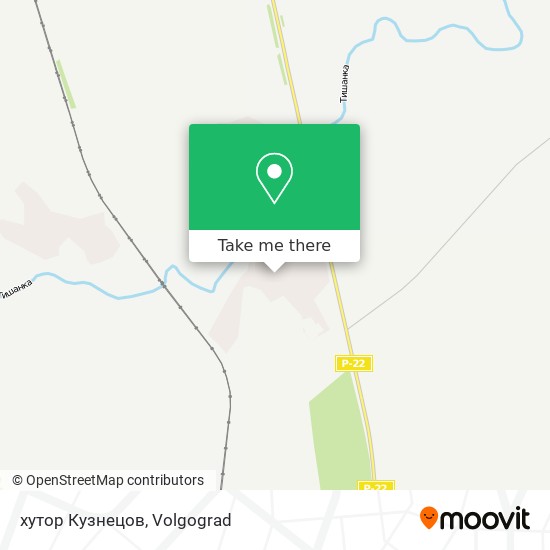хутор Кузнецов map