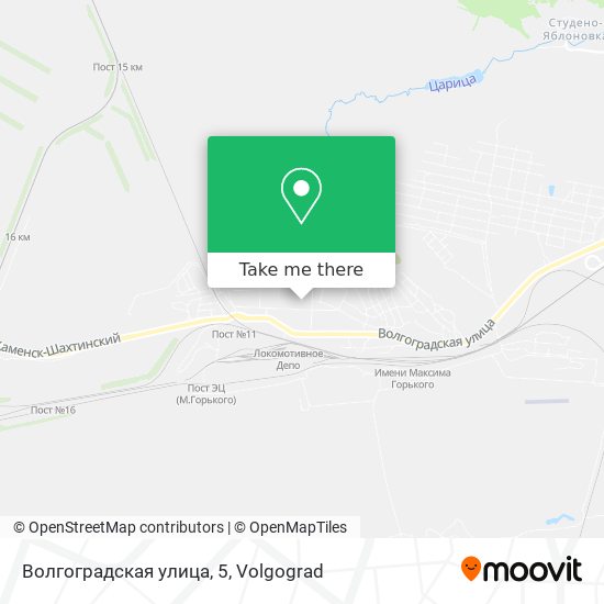 Волгоградская улица, 5 map