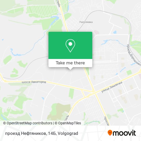 проезд Нефтяников, 14Б map