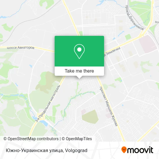 Южно-Украинская улица map