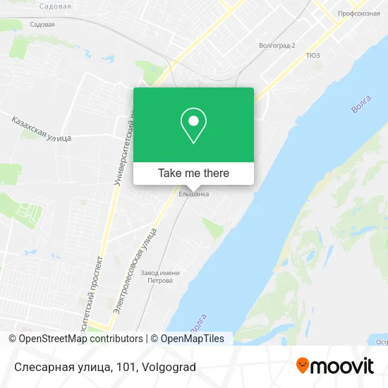 Слесарная улица, 101 map