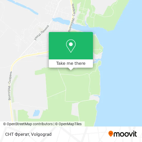 СНТ Фрегат map