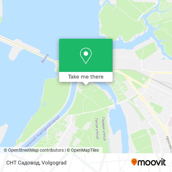 СНТ Садовод map