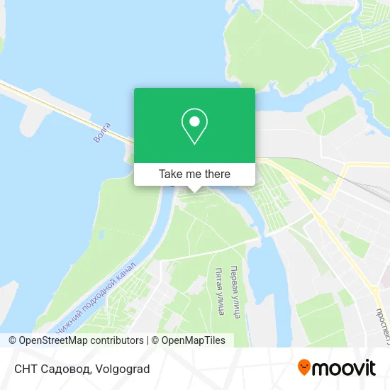 СНТ Садовод map