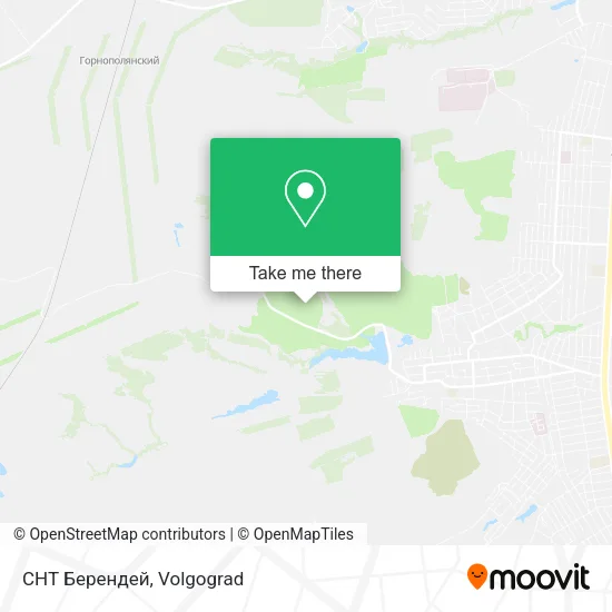 СНТ Берендей map