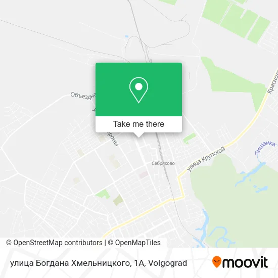 улица Богдана Хмельницкого, 1А map