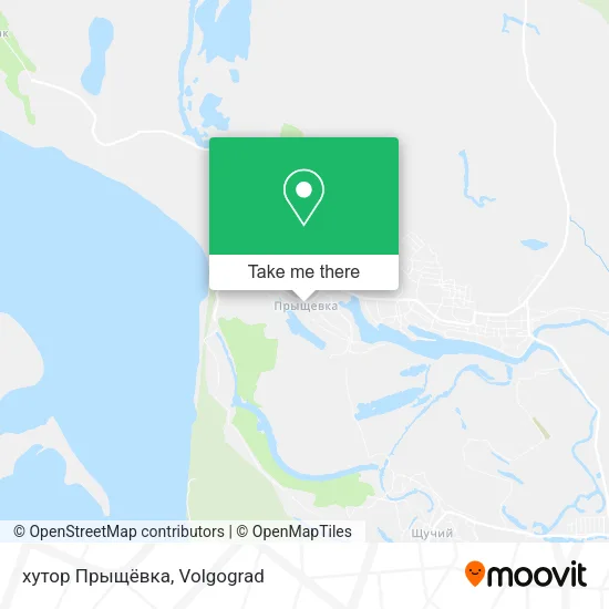 хутор Прыщёвка map